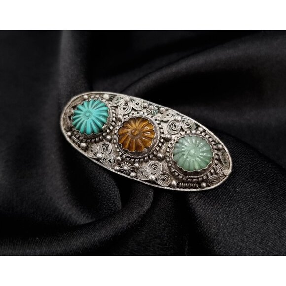 Vintage Sterling Silver Brooch